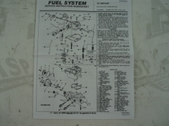 Vergaserüberholsatz - Carburator Rep.Kit  Rochester  2BBL  70-78